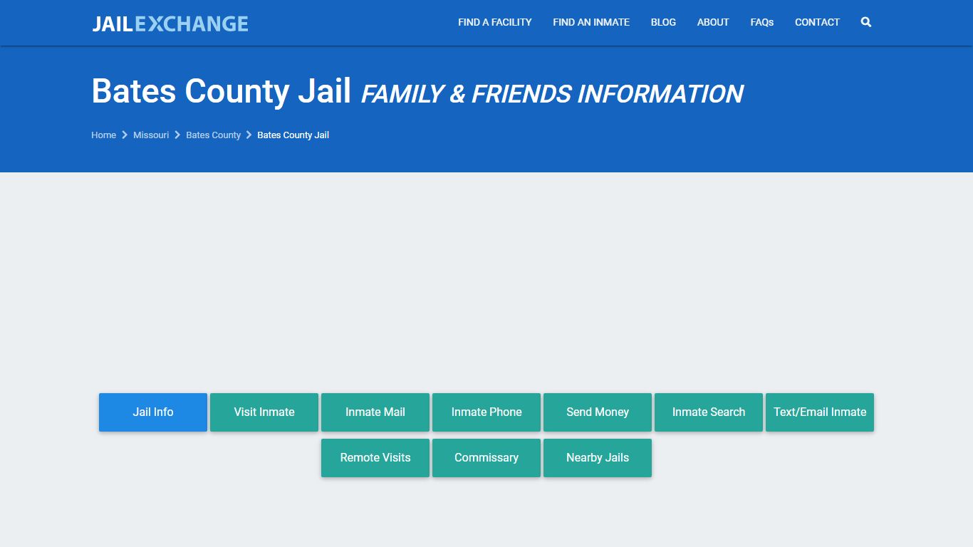 Bates County Jail MO | Booking, Visiting, Calls, Phone