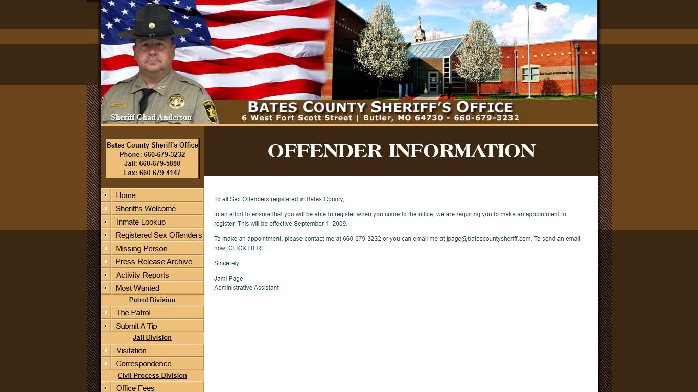 Bates County Sheriff's Office
